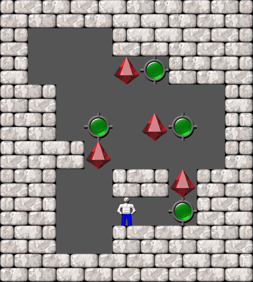 Сокобан More Bugs collections уровень 27